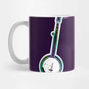 Tie Dye Banjo Mug